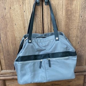 Gray steve madden purse